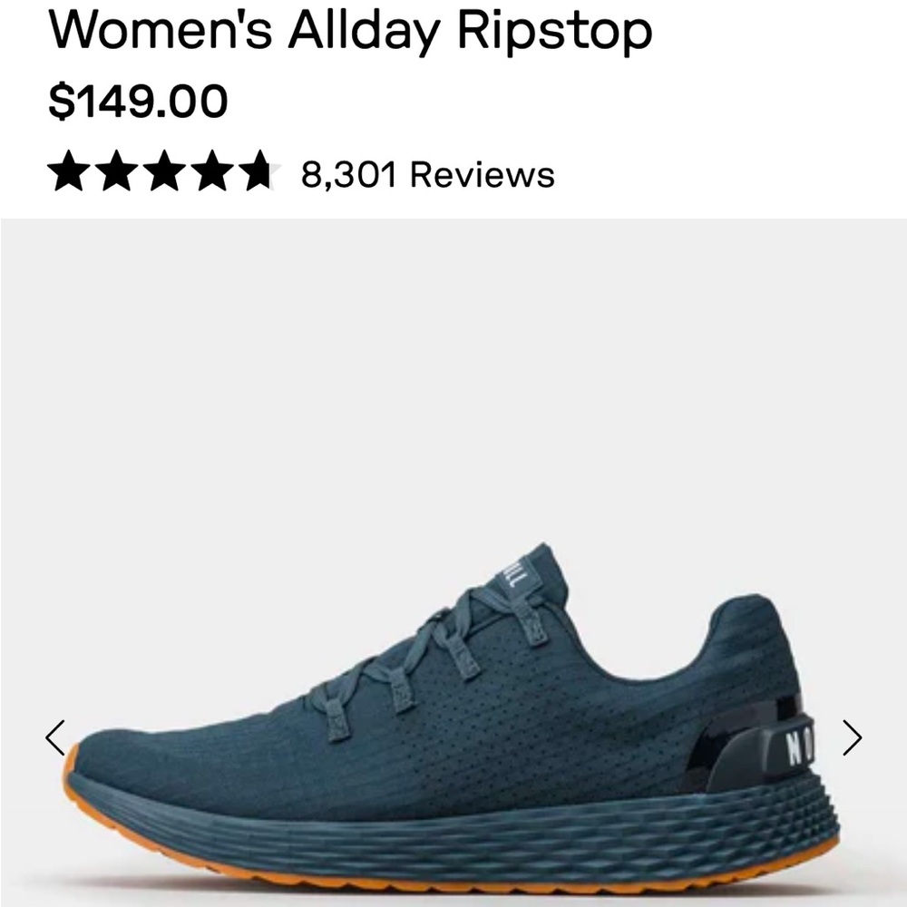 Only wore once! NoBull Ripstop Runner